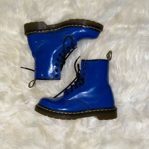 Royal blue Dr. Martens